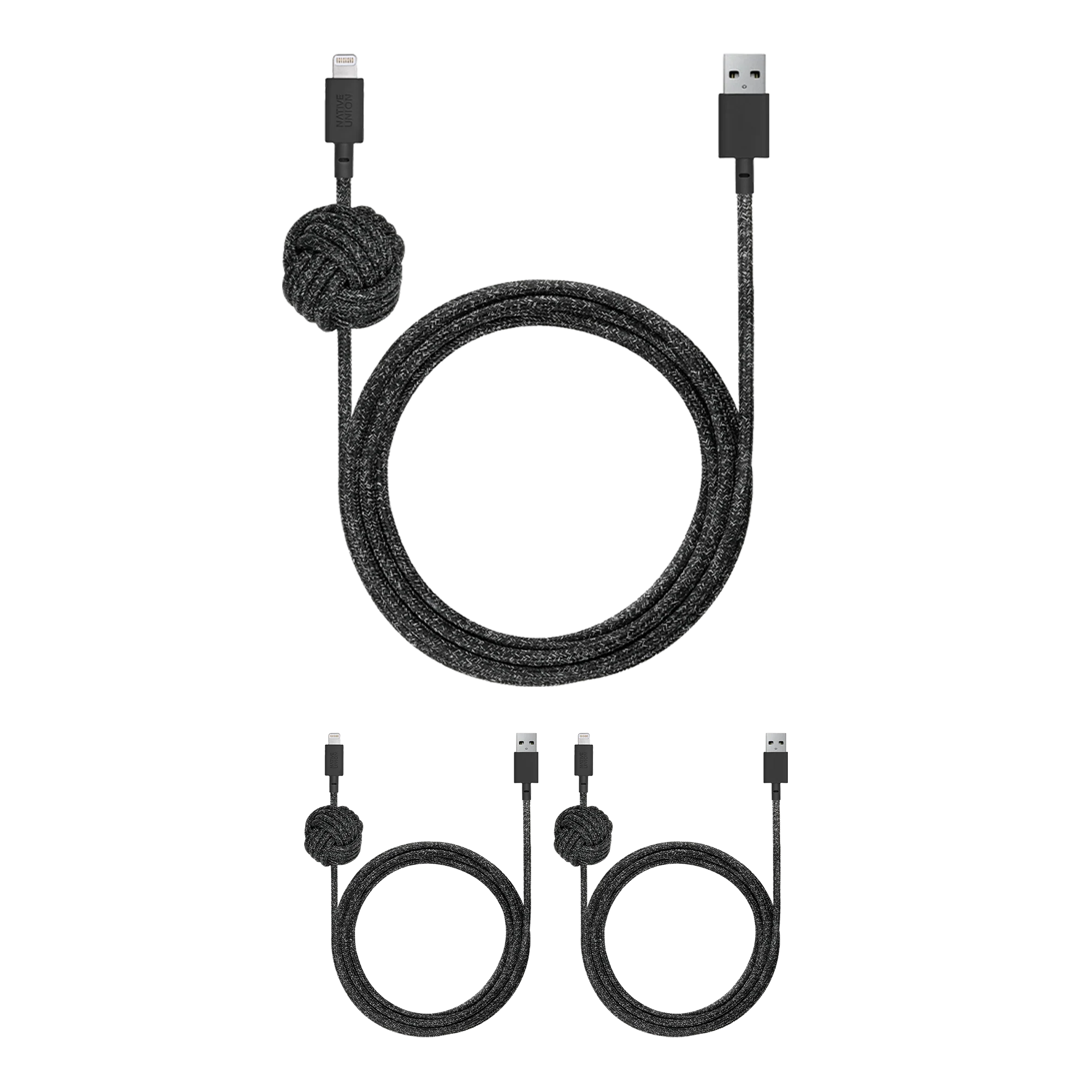 3-Pack Night Cable (USB-A to Lightning)